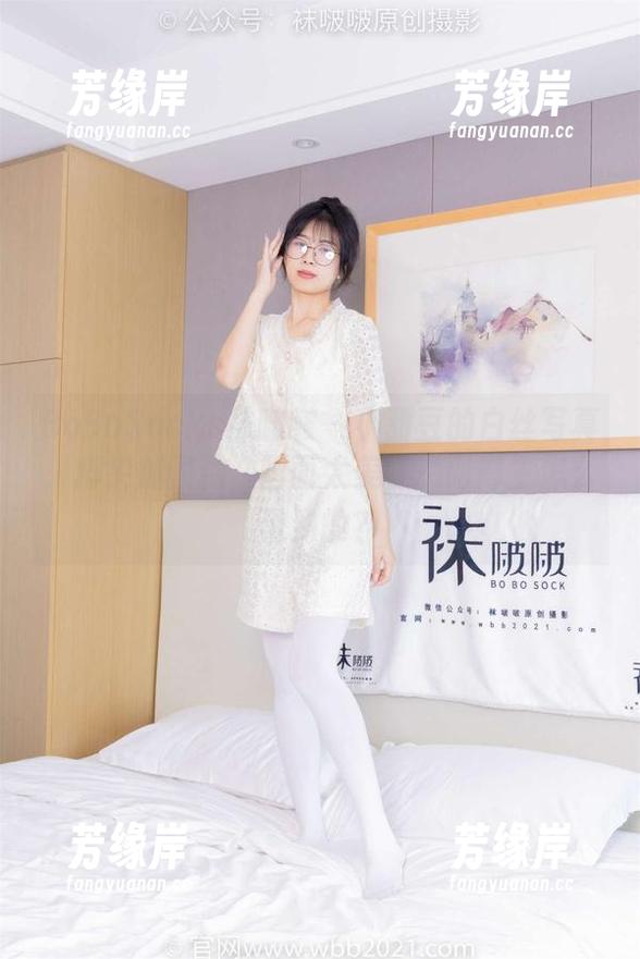 BoBoSocks袜啵啵 - 小甜豆的白丝写真，脚尖加固款，画面太美，想问博主怎么做到的？