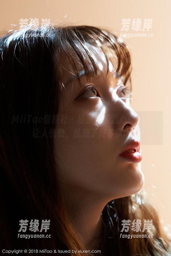 MiiTao蜜桃社 - 原图看，温心怡的粉色让人恍惚，乱想了好多事呢！