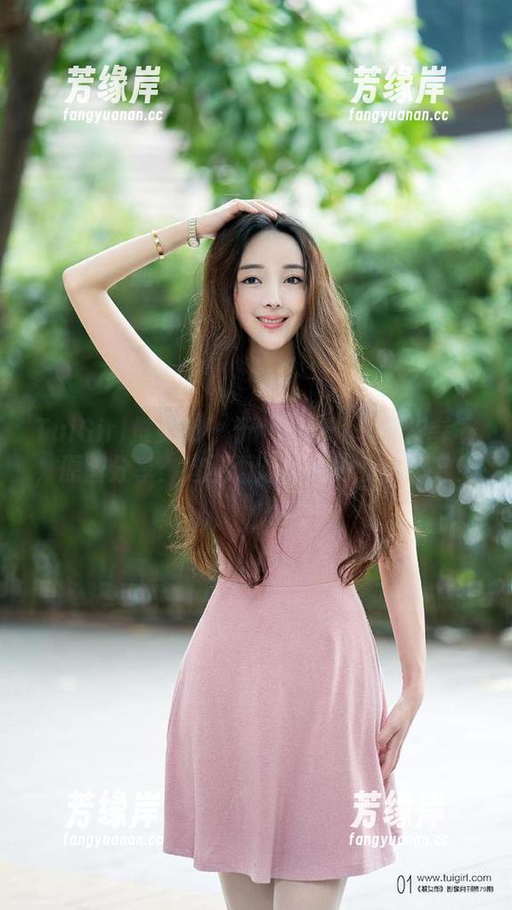 TuiGirl推女郎 - 于大小姐代表旗袍参赛，原图分享：这画面让我以为我也能穿！