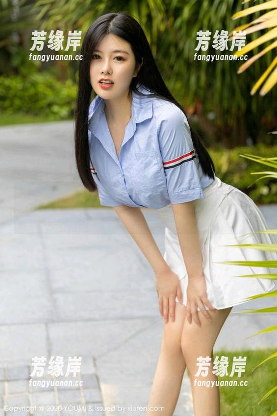 尤蜜荟 - 套图中的刘钰儿，貌似藏着个别致的秘密！